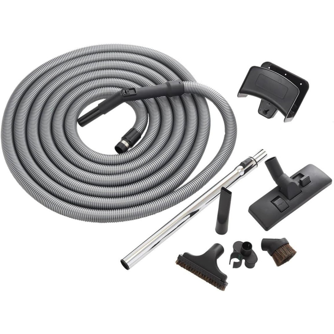 Conduit souple d'aspiration integrant un passage pour l'air aspire et un raccordement par embouts