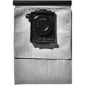 Sac d'aspirateur reutilisable integrant une retenue des dechets aspires et un remplacement du collecteur