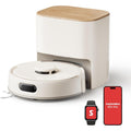 Aspirateur robotise avec collecteur avec la collecte de la poussiere et un format compact