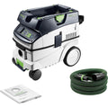 Aspirateur eau et poussiere avec la collecte de l'eau et des poussieres, coloris gris et noir