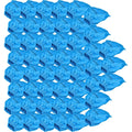 Lot de 50 filtres de remplacement avec des elements lavables, coloris bleu
